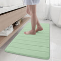 Buganda Memory Foam Bath Mat, Ultra Soft and Non-Slip Bathroom Rugs, Water by Buganda