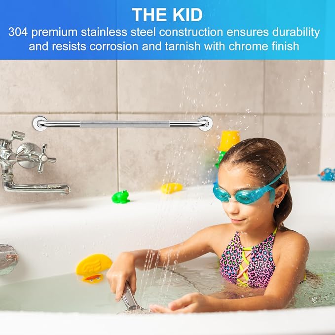 supregear Grab Bars for Bathtubs and Showers, Anti Slip Bathroom Grab Bars for - Image 6