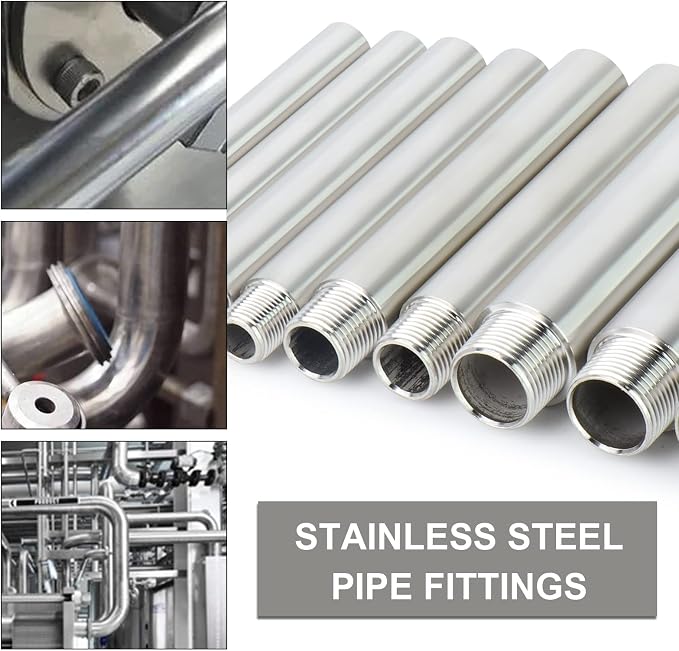 TAISHER 2PCS Stainless Steel Pipe Fittings - Image 6