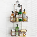 Epicano Shower Caddy Hanging, Anti-Swing Over Head Shower Caddy Rustproof by Epicano