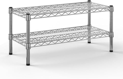 14" Deep x 30" Wide x 14" Height Wire Shelving Kit | 2-Tier | NSF Commercial by Regal+Altair