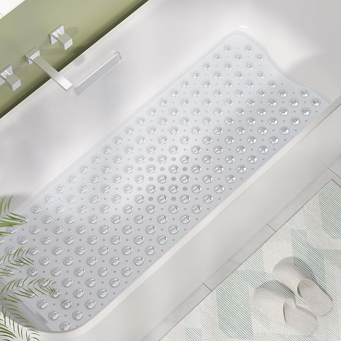 AmazerBath Shower Mat Non Slip 40 x 16 Inches, Shower Stall Mats - Image 3