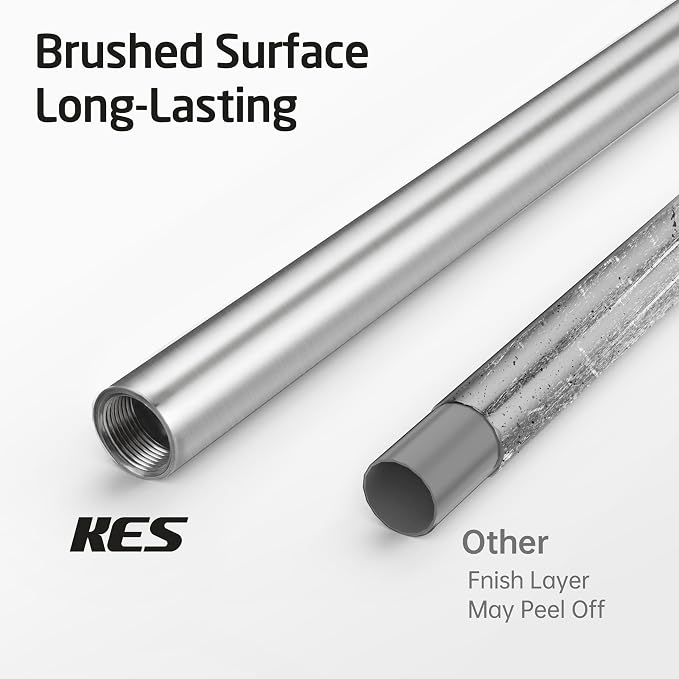 KES Freestanding Toilet Paper Holder Stand 26.2 Inch, Toilet Paper Roll Holder - Image 2