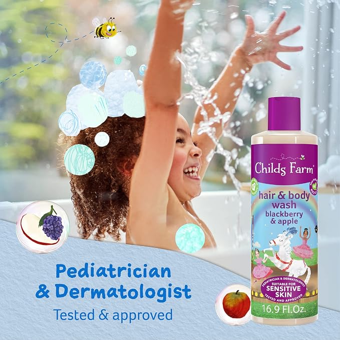 Childs Farm, Kids Hair & Body Wash - Image 3