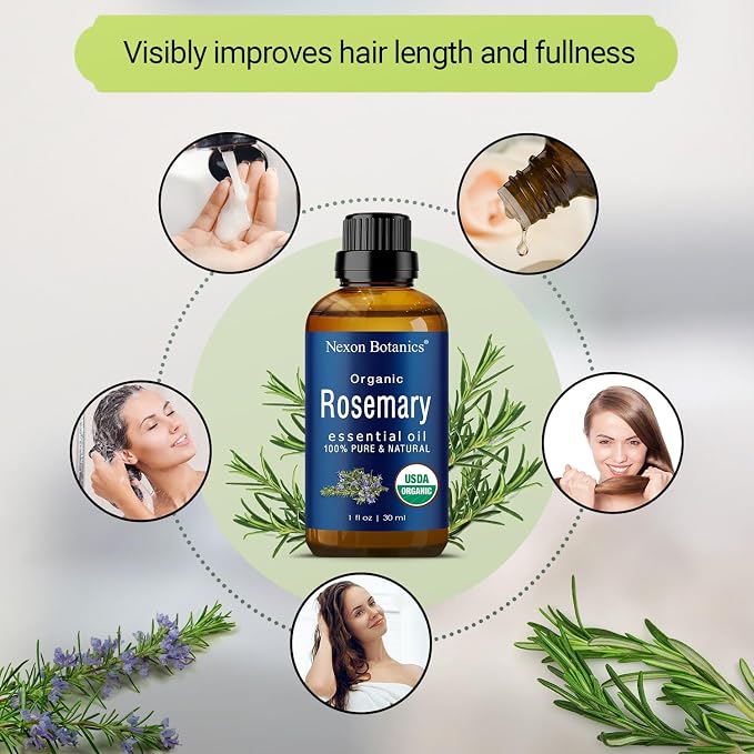 Organic Rosemary Essential Oil 30 ml - Image 3