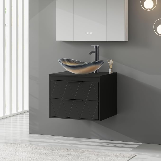 eclife 24" Floating Bathroom Vanities by eclife