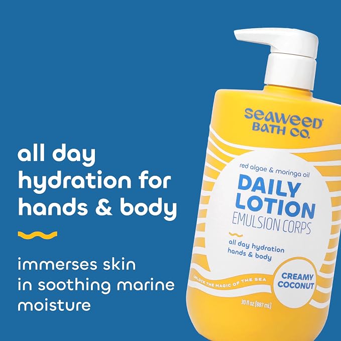 SEAWEED BATH CO Creamy Coconut Daily Lotion, 30 FZ - Image 2