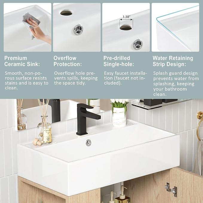 Merax 20 Inch Bathroom Vanity - Image 4