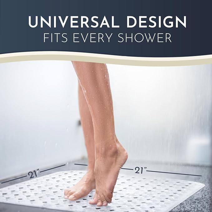 homerella® Shower Mat Non Slip Anti Mold, Non Slip Shower Mats - Image 2