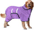 Bienbee Dog Bathrobe, Quick Drying Super Absorbent Dog Robes by Bienbee