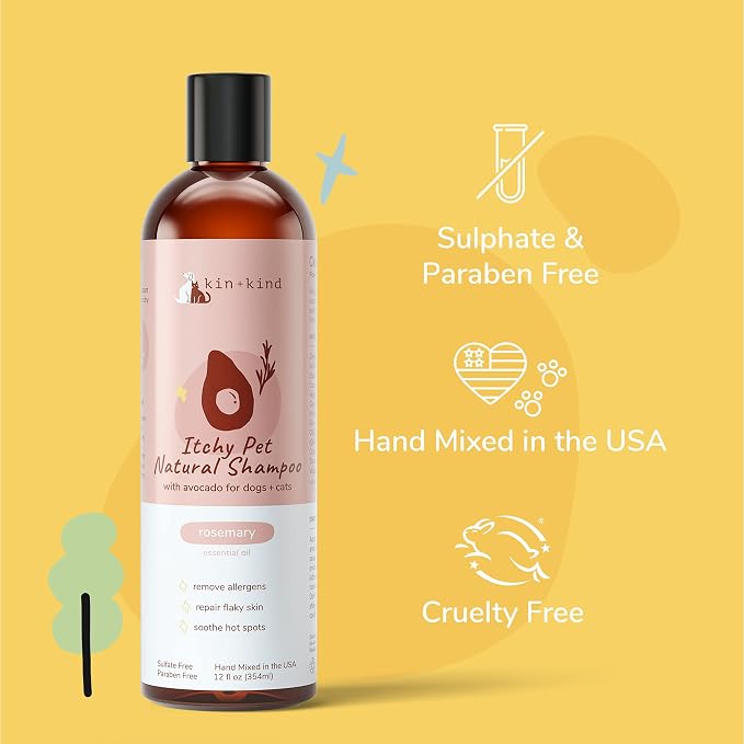 kin+kind Anti-Itch Dog & Cat Shampoo - Image 4