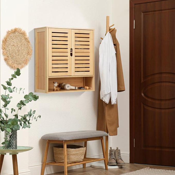 HYNAWIN Bathroom Wall-Mounted Medicine Cabinet - Image 5