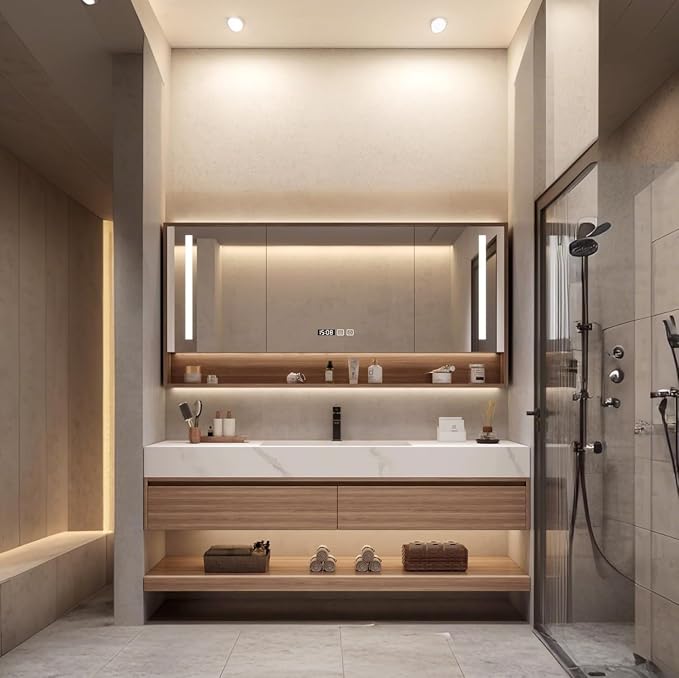 48'' Wood Bathroom Vanity Set - Image 7