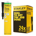 Stanley S421 All-Purpose RTV Silicone Sealant – 100% Waterproof Black Caulk | by STANLEY