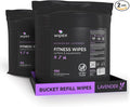 Wipex Gym Wipes Bucket Refill – Plant-based Fitness Equipment Wipes, Lavender by Wipex