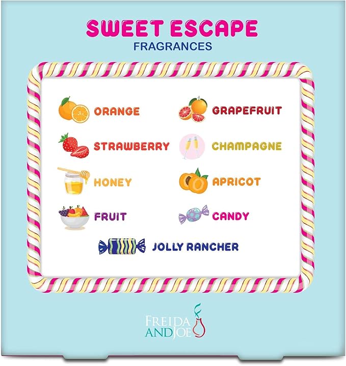 Sweet Escape Candy Fruity Juicy Sweet Treat Bomb Bath Fizzers Bath Bomb Gift Set - Image 3