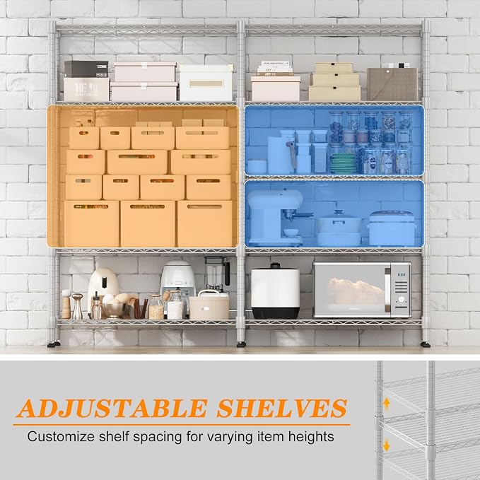 Homdox Heavy Duty Metal Shelves - Image 5