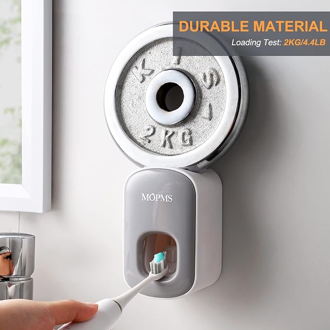 MOPMS Toothpaste Dispenser Wall Mounted - Image 4