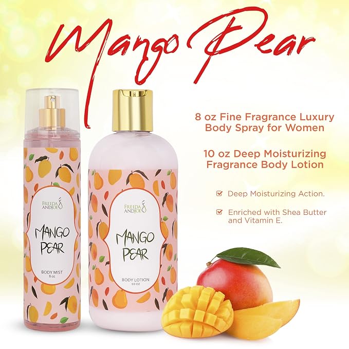 Home Spa Gift 10oz Deep Moisturizing Fragrance Body Lotion & 8 oz. Fine - Image 2