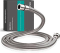 AULEEND，59 inch，encrypted shower hose 304 stainless steel metal by AULEEND