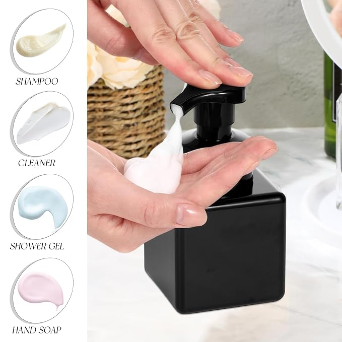 Domensi 24 Pcs Foam Pump Bottle Foaming Soap Dispenser Empty Travel Foaming - Image 5