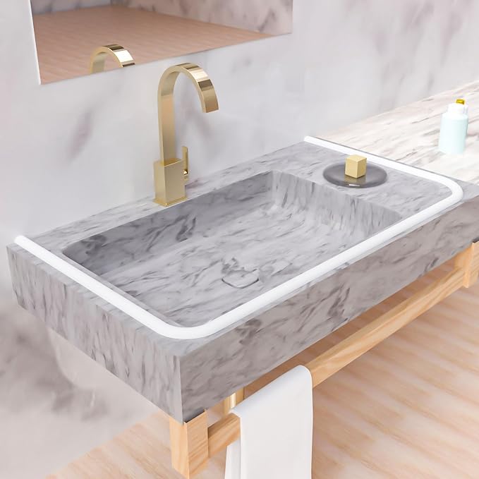 67" Shower Threshold Water Dam, Self-Adhesive Shower Barrier and Kitchen Water - Image 6