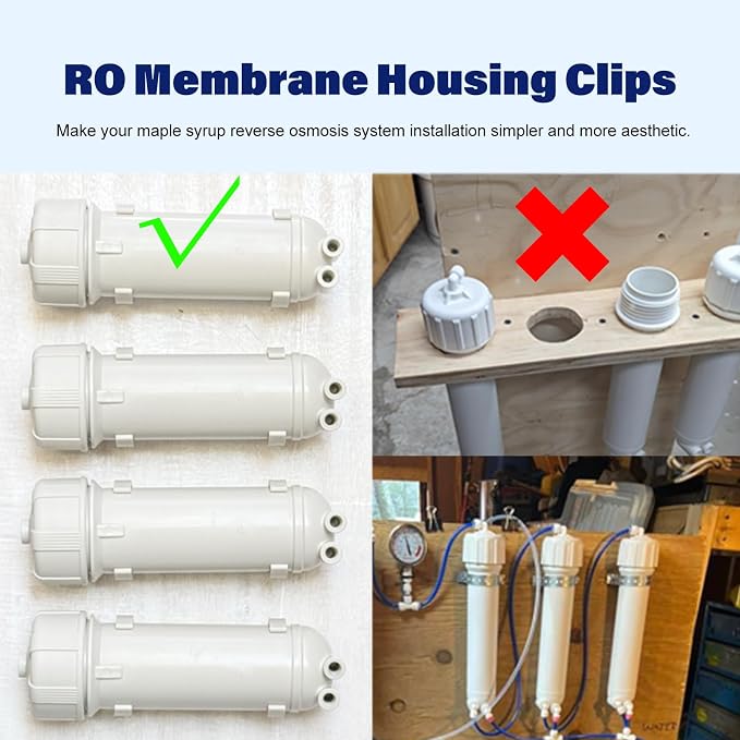 600 GPD RO Membrane with Reverse Osmosis Membrane Housing Set, Reverse Osmosis - Image 6