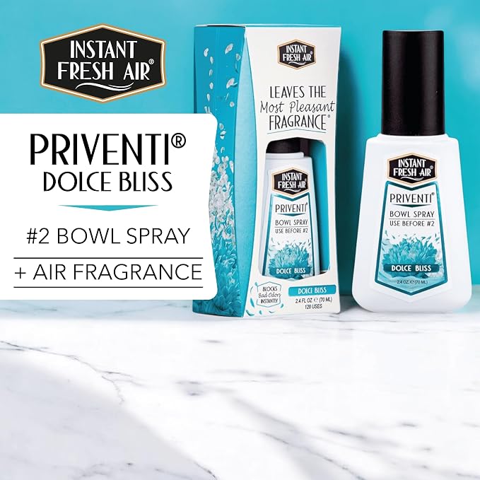 Signature PRIVENTI Toilet Spray, Dolce Bliss Scent Bathroom Spray - Image 9