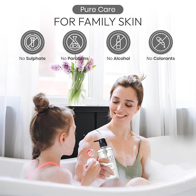 Botanist Foaming Body Wash for Sensitive Skin & Babies, Moisturizing Body Soap - Image 5