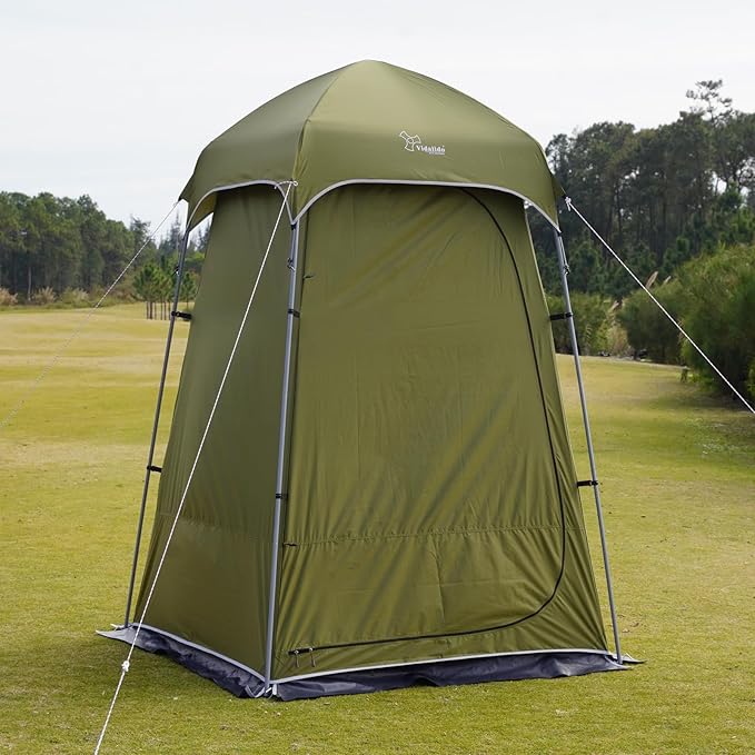 Vidalido Outdoor Camping Shower Tent Easy Setup Privacy Tent Changing Room - Image 2