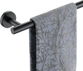 JQK Black Bath Towel Bar, 30 Inch 304 Stainless Steel Thicken 0.8mm Towel Rack by Homeimprovement