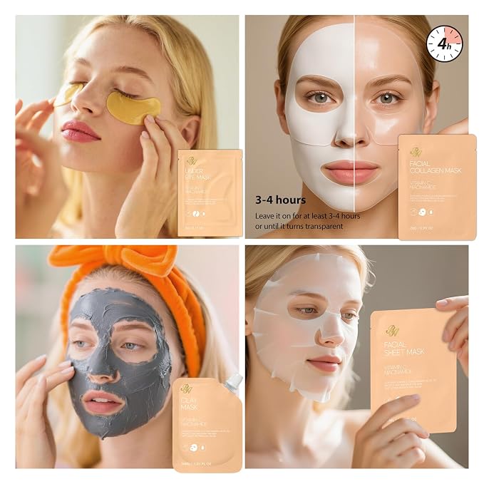 Christmas Gifts for Women, Skin Care Gift Set, Self-Care Kit, Spa & Bath & Body - Image 5