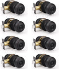 KNOBWELL 8 Pack Oil Rubbed Bronze Door Knobs by KNOBWELL
