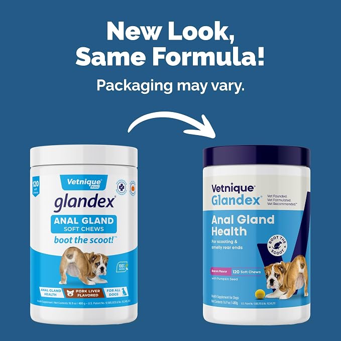 Vetnique Glandex Anal Gland Soft Chew Treats - Image 2