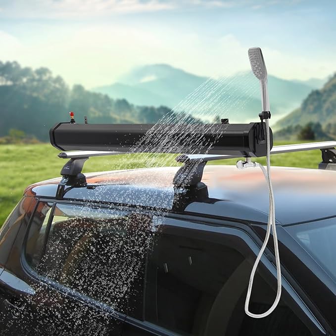 Portable Camping Shower Solar Portable Shower Water Tank - Image 2