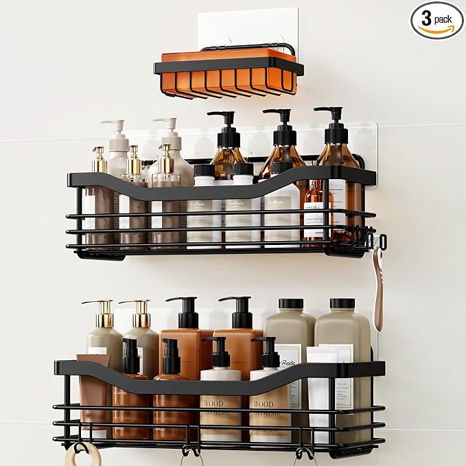 Orimade Shower Caddy Basket Soap Dish Holder Shelf by Orimade