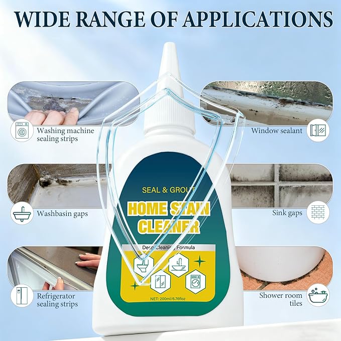 Deep Cleaning Gel – Home Stain Cleaner Gel, Washing Machine Grout Cleaner - Image 4