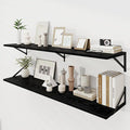 Dreamland Floating Shelves for Wall, 12 Inch Deep Floating Shelves Set of 2 by Dreamland