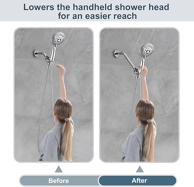BRIGHT SHOWERS Shower Arm Extender - Image 5