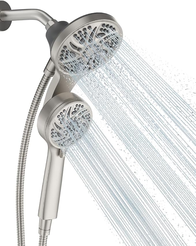 Cobbe High Pressure 3-Way Shower Head Combo, Hand Held Shower & Rain Shower by CobbeforQualityLife