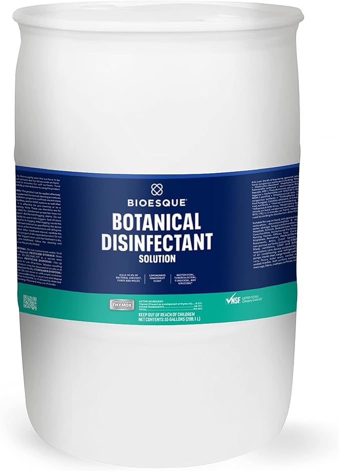 Bioesque Botanical Disinfectant Solution, Heavy Duty Broad-Spectrum Disinfectant by Bioesque
