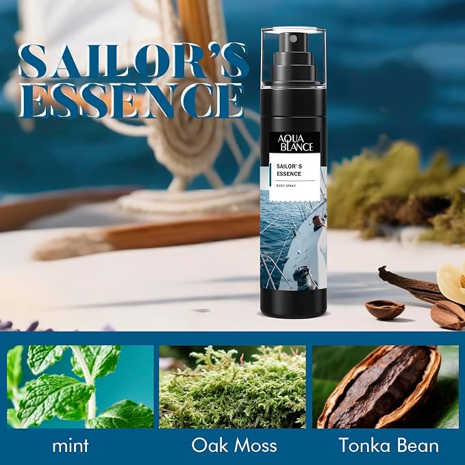 Body Spray for Men, Mens Body Refreshing Spray, Long Lasting, Each 3.4 Fl Oz - Image 4