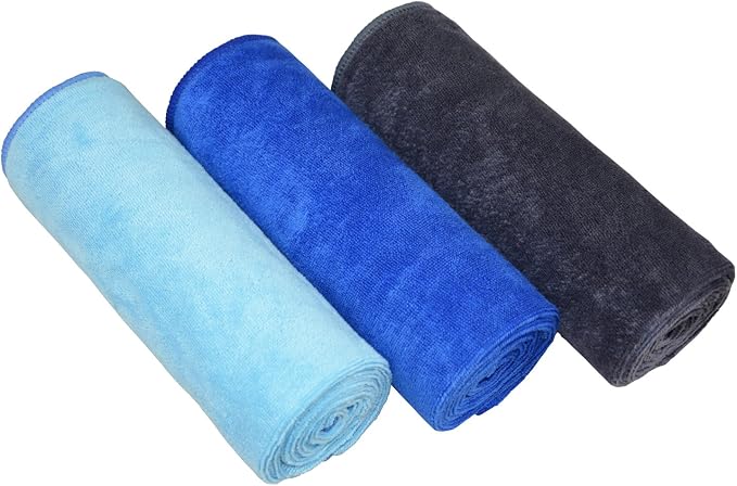 Gym Towels for Men & Women Microfiber Sports Towel Set Fast Drying & Absorbent by MAYOUTH