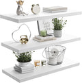 Wall Shelf Set of 1, Wooden Floating Wall Shelf by Home
