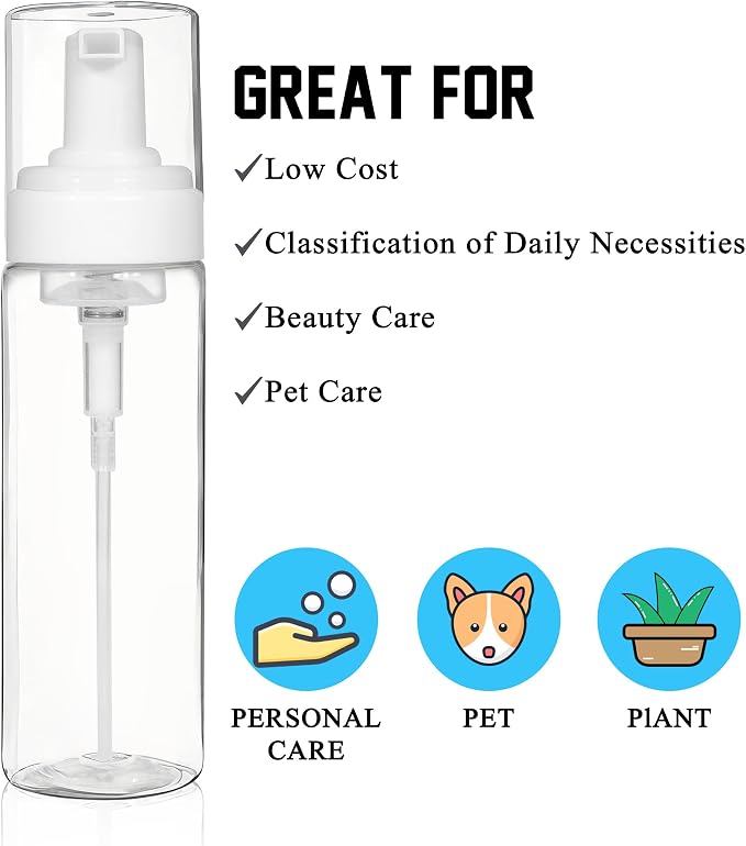 2PCS Foam Pump Bottle, Foaming Dispenser Bottle, Foaming Hand Soap Dispensers - Image 3