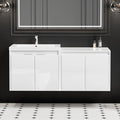 48 inch Floating Bathroom Vanity by Runave