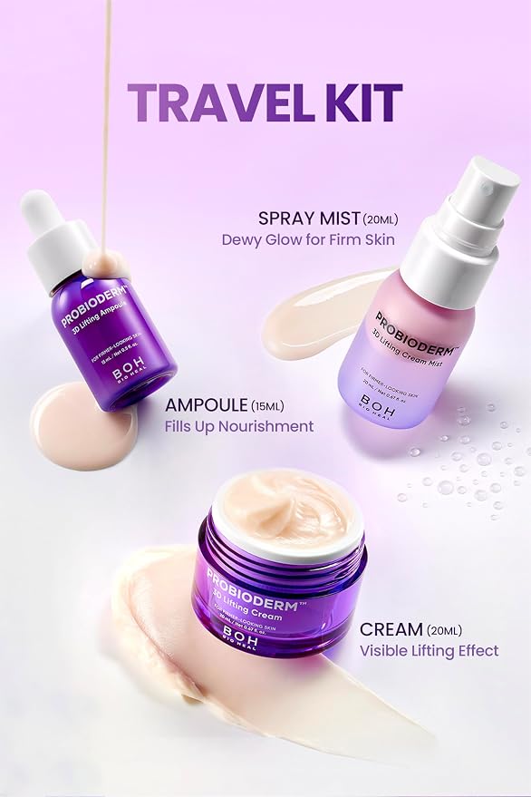 BIOHEAL BOH Probioderm 3D Lifting Travel Size Skin Care Kit | Korean Skincare - Image 4