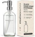 MaisoNovo Soap Dispenser 1-Piece Set | 16.9oz Clear Bottles by MaisoNovo-TheArtofSustainableLiving