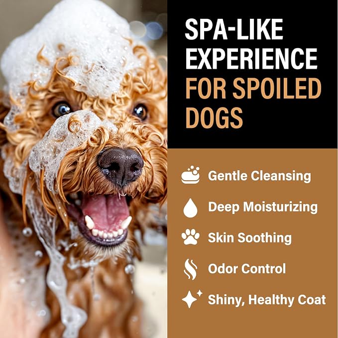 Dog Shampoo Alternative – Oatmeal & Honey Dog Bubble Bath - Image 3