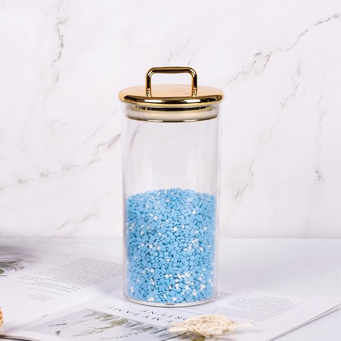 32 oz Large Acrylic Storage Apothecary Jar - Image 4